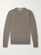Mr P. - Wool Sweater - Brown