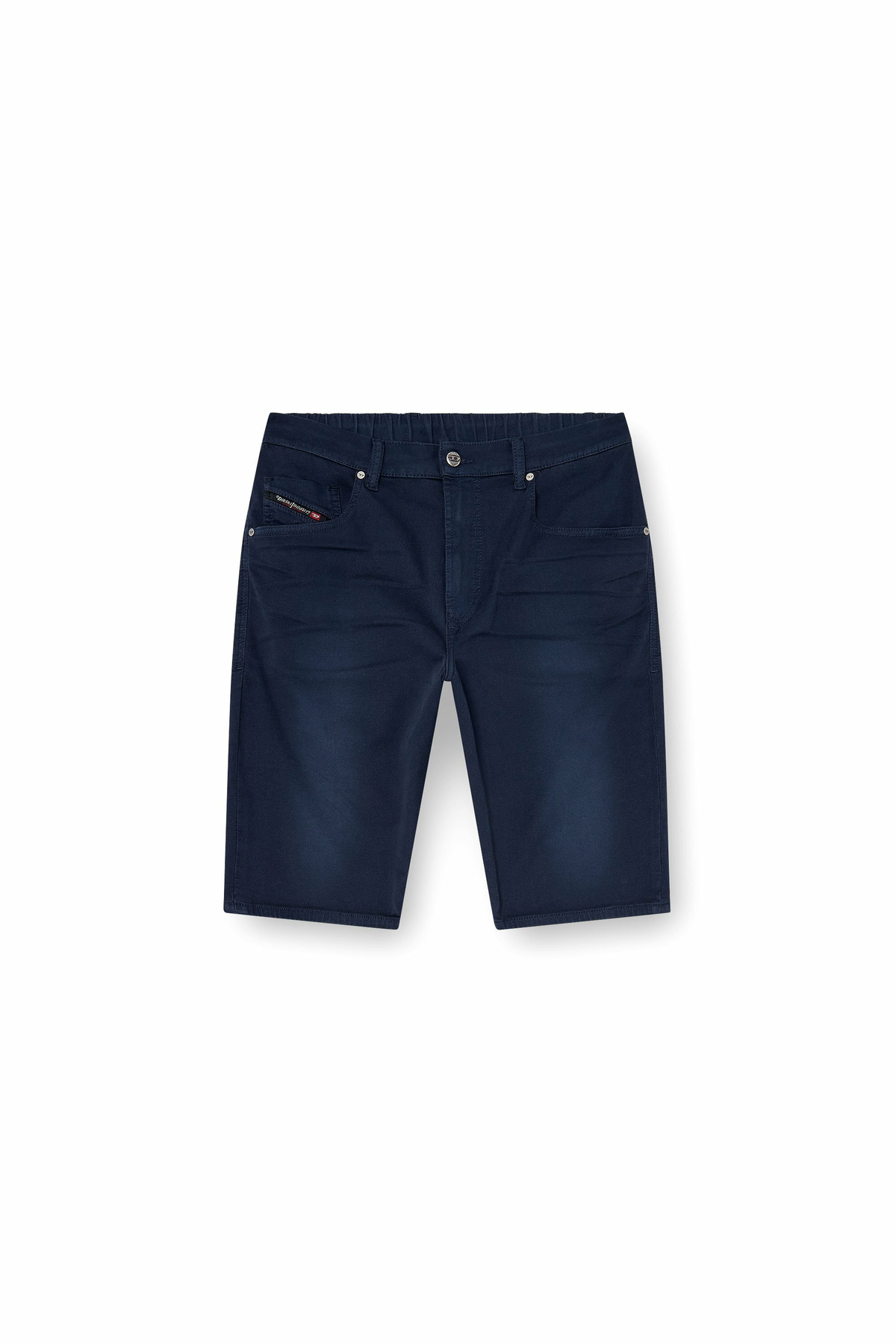 Diesel Slim shorts in coloured denim - Denim short pants Mens in Blue