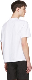 HELIOT EMIL White Logo T-Shirt