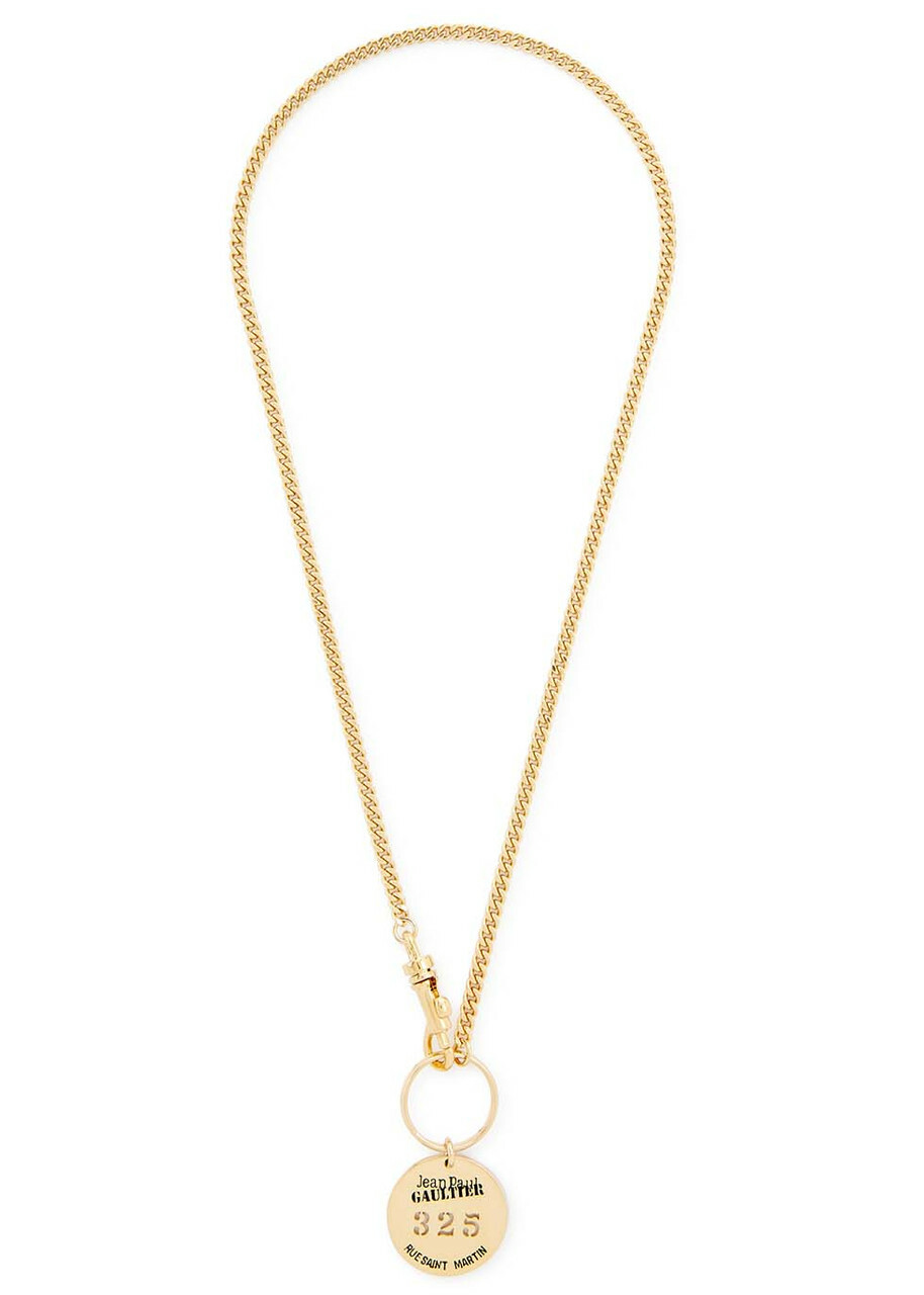 Jean Paul Gaultier 325 Logo Chain Necklace - Gold - One Size