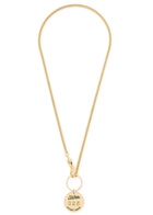 Jean Paul Gaultier 325 Logo Chain Necklace - Gold - One Size