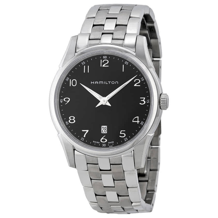 Photo: Hamilton Jazzmaster Thinline Black Dial Mens Watch H38511133
