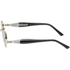 Kuboraum Silver & Black J74 Sunglasses