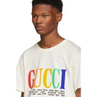 Gucci White Cities T-Shirt