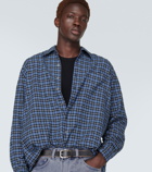 Our Legacy Above checked cotton shirt