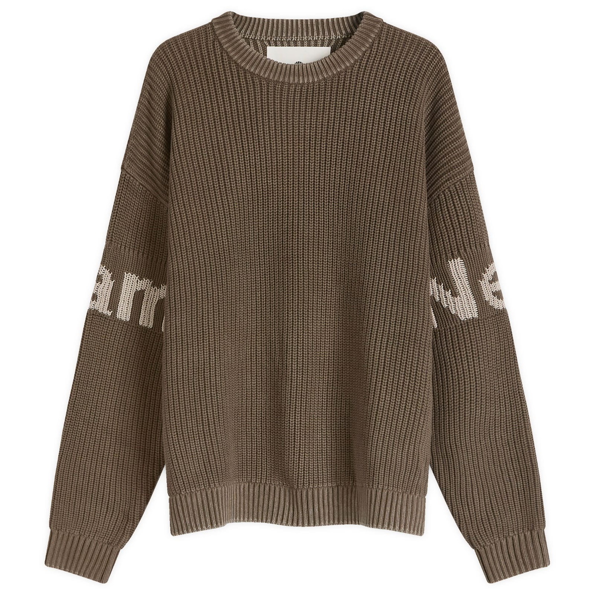 New Amsterdam Surf Association Men's Logo Crew Knit Sweater in Eiffel Tower