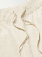 11.11/eleven eleven - Tapered Cotton Sweatpants - Neutrals