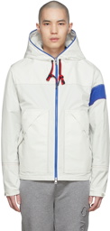 Moncler White Fujio Jacket