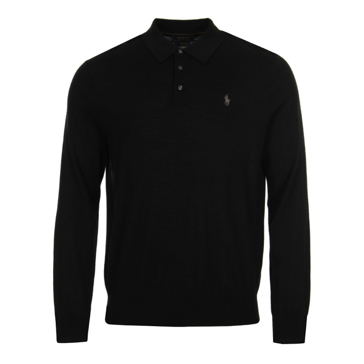 Photo: Knitted Polo - Black