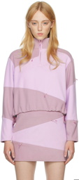 Daniëlle Cathari Purple Cotton Sweater