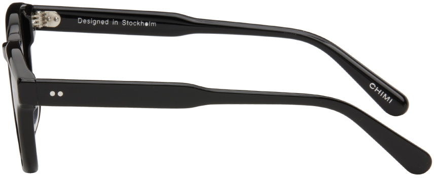 CHIMI Black Active Round Sunglasses
