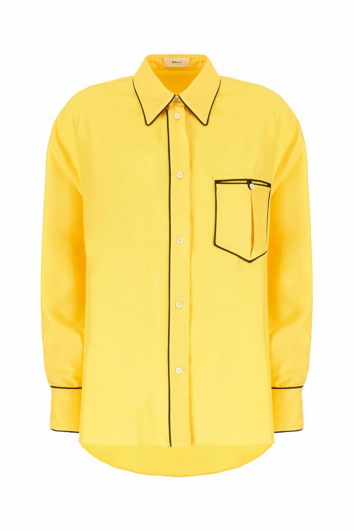 Tシャツ・カットソー BALLY Embroidered stretch wool blend shirt Bally Embroidered Stretch Wool Blend Shirt Bally