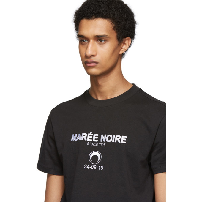 Marine Serre T-shirt Herren Farbe Schwarz In Black