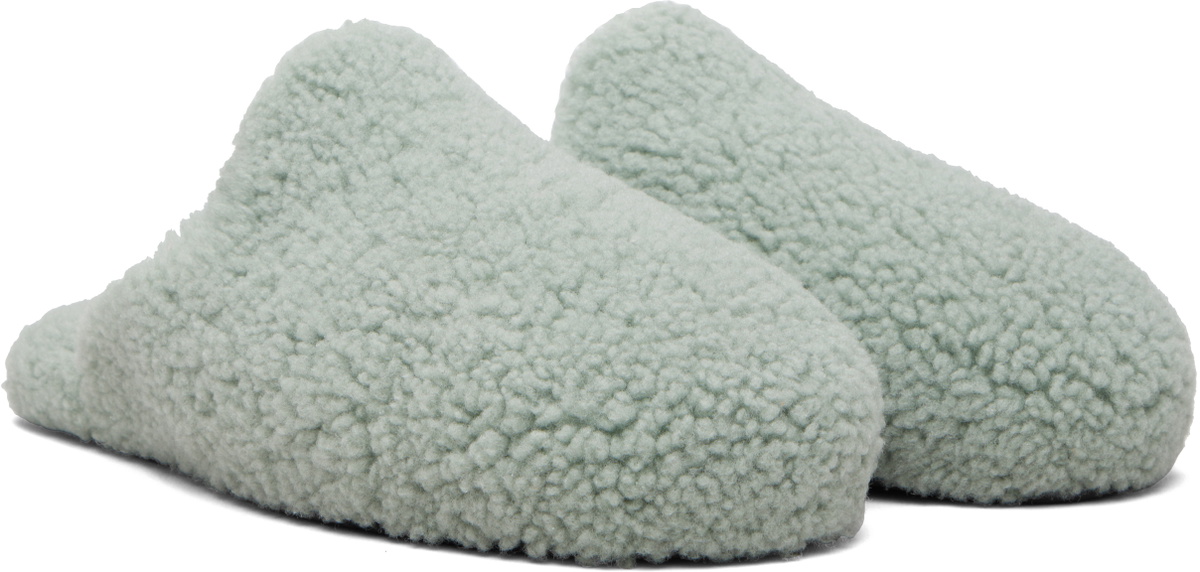 Tekla Green Home Slippers