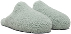 Tekla Green Home Slippers