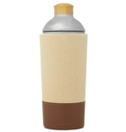 Ralph Lauren Home - Garrett Silver-Tone, Gold-Tone, Canvas and Leather Cocktail Shaker - Silver