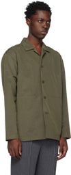 Homme Plissé Issey Miyake Khaki Light Shirt