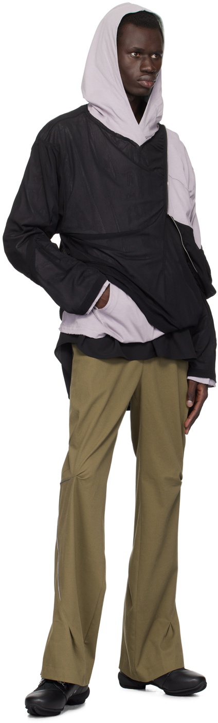 Kiko Kostadinov Khaki Ohne K-Dart Trousers Kiko Kostadinov