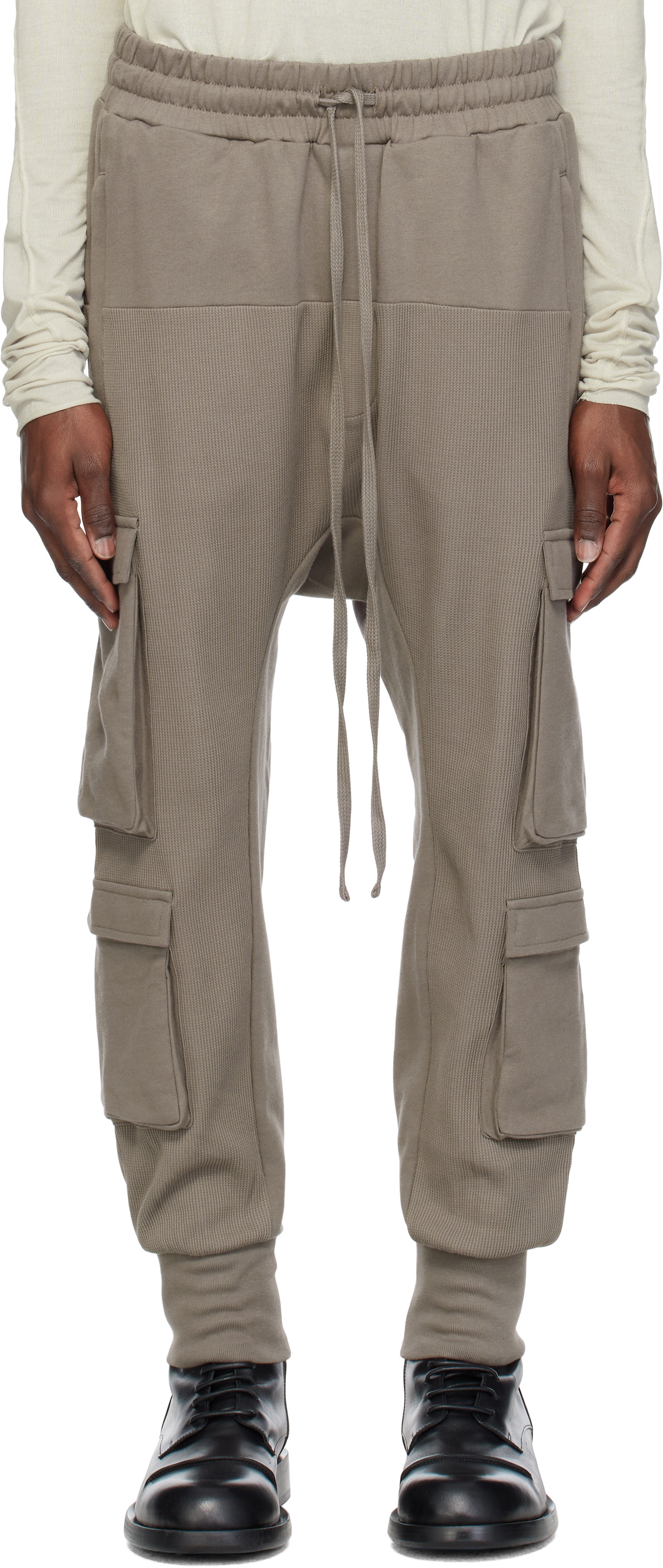 【関税込み】thom/krom グレー M P 7 カーゴパンツ Thom Krom MP7 Trousers | Grey | FARFETCH BH