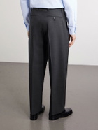mfpen - Service Pleated Wool Trousers - Gray