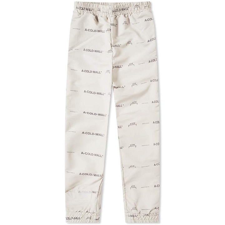 Photo: A-COLD-WALL* All Over Print Logo Pant