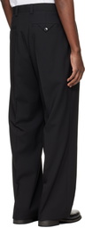 Hugo Black Modern-Fit Stretch Ripstop Trousers