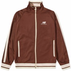 New Balance Men's Athletics 70s Run Track Jacket in Brown