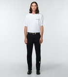 Thom Browne - Striped cotton jersey T-shirt