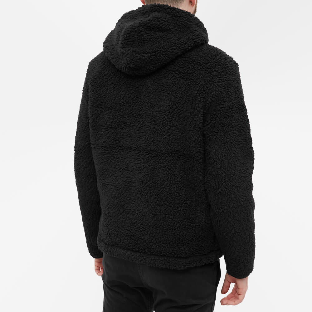 Napapijri Men's Fleece Quarter Zip in Black Napapijri