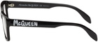 Alexander McQueen Black Graffiti Glasses