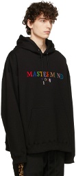 MASTERMIND WORLD Black Embroidered Logo Hoodie