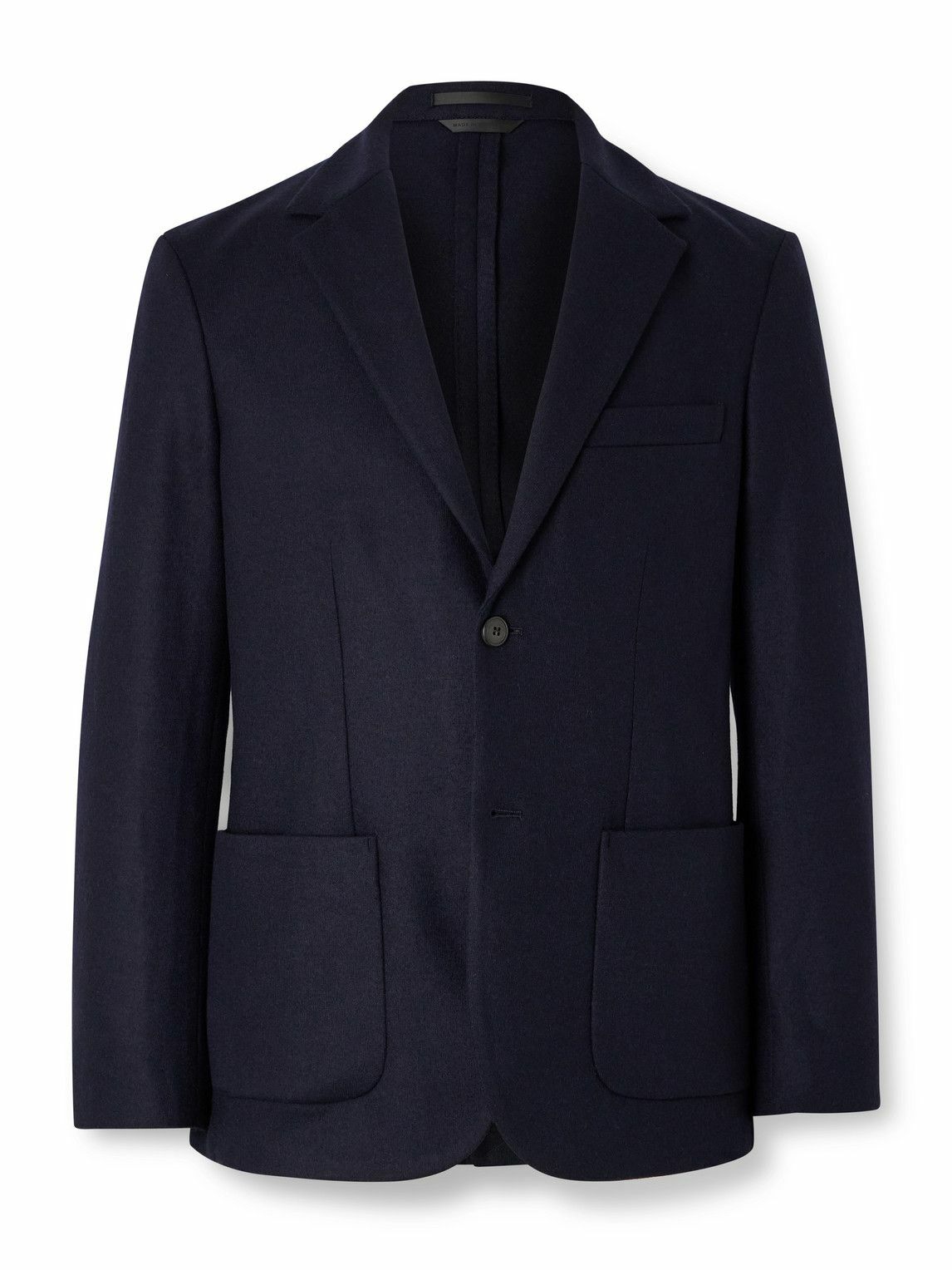 Sunspel - Boiled-Wool Blazer - Blue