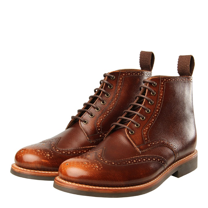 Photo: Sharp Boots - Vintage Grain Brown