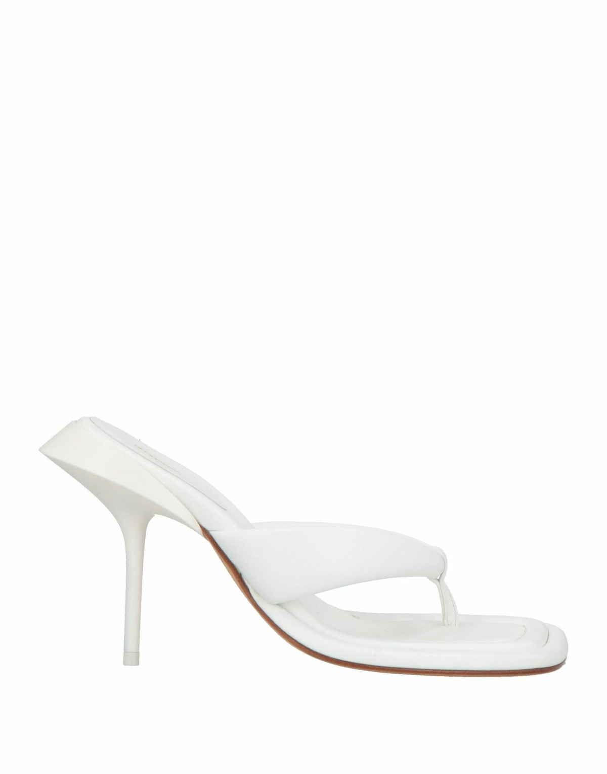 Sportmax Womens Thong sandal in White