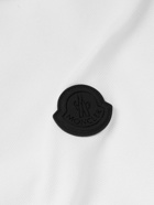 Moncler - Logo-Appliquéd Cotton-Piqué Polo Shirt - White