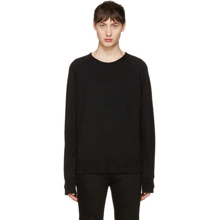 Photo: Rag and Bone Black Standard Issue Pullover
