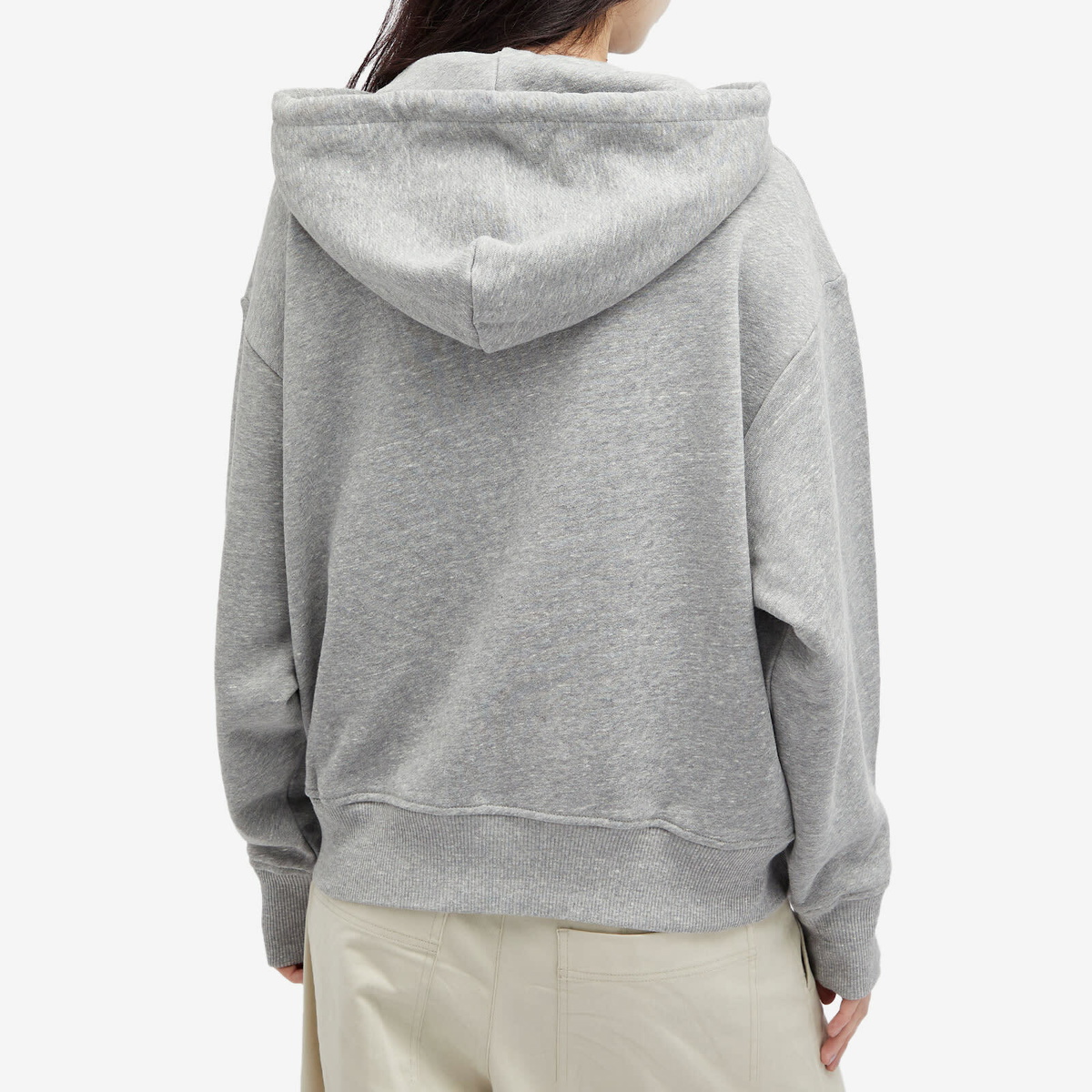 Closed Women's Zip Up Hoodie in Grey
