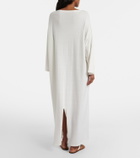 The Row Odet cotton and silk jersey maxi dress