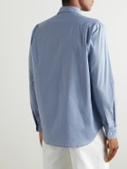De Bonne Facture - Artist Cotton-Voile Shirt - Blue
