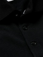 Brunello Cucinelli - Slim-Fit Cotton-Piqué Polo Shirt - Black
