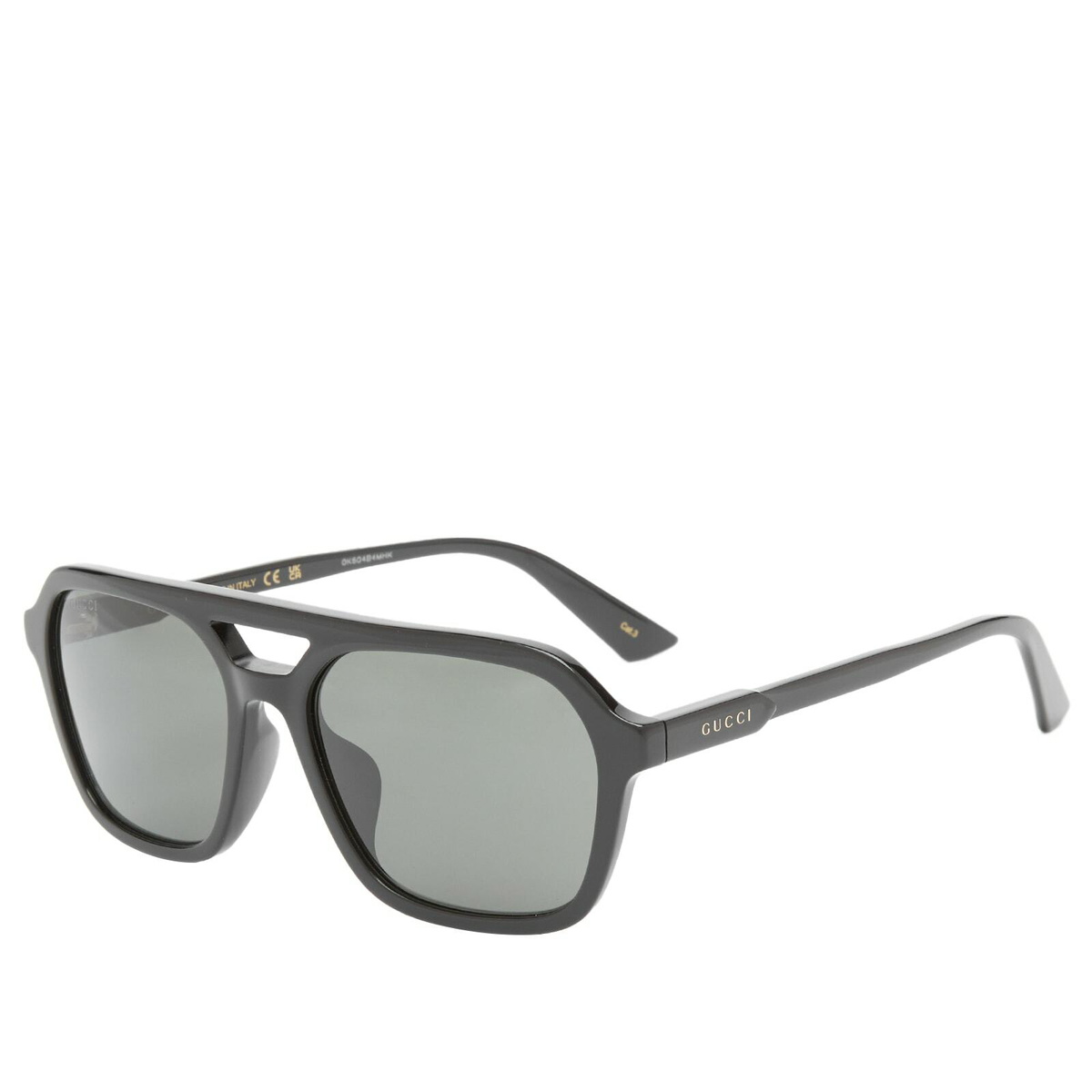 Gucci Pilot Sunglasses – Black Frame with Grey Lenses | Model: GG1823SA 001 Gucci GG1823SA 001 Pilot Sunglasses Black - eye-oo.com main image 3