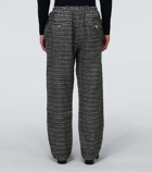 Undercover - Microchecked wool pants