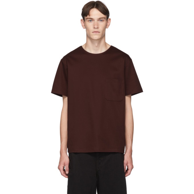 Photo: Lemaire Brown Mercerized T-Shirt