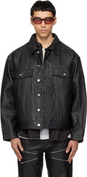 Deadwood Black Oracle Leather Jacket