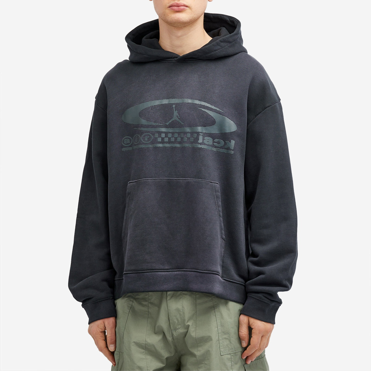 Air Jordan Men's x Travis Scott Pullover Hoodie in Black