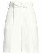 Peserico Womens Shorts & Bermuda Shorts in White