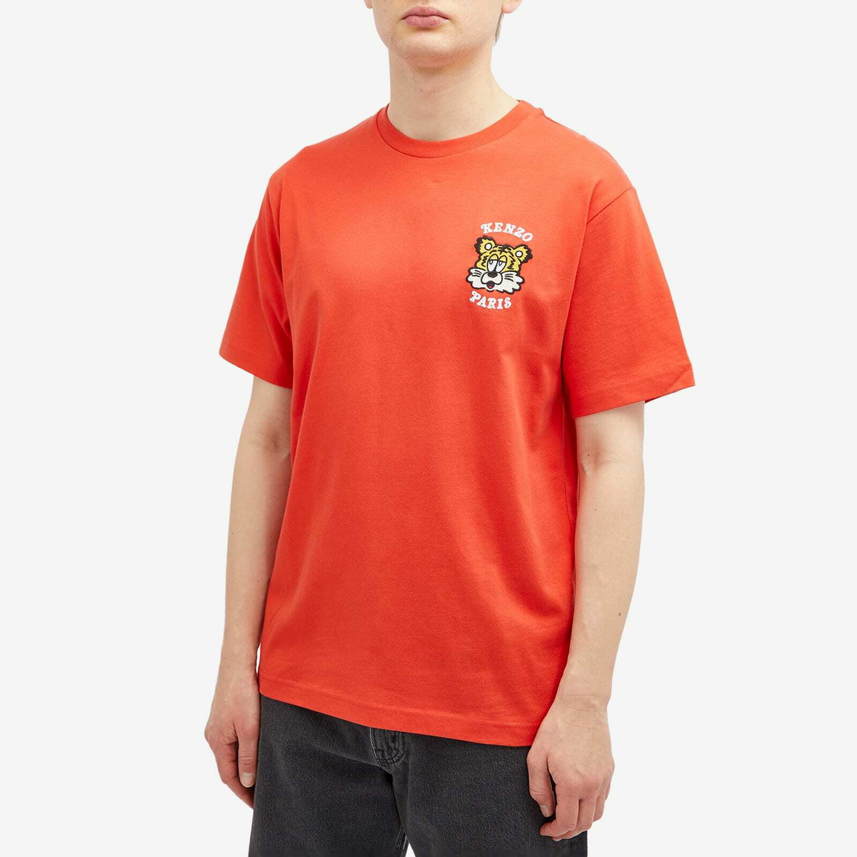 送料関税込_Kenzo Gots Verdy Embroidered Classic T-Shirt Kenzo Men's Gots Verdy Collection Embroidered Classic T