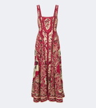Alémais Kenny printed midi dress