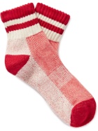 Thunders Love - Ribbed Merino Wool-Blend Socks