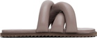 YUME YUME Taupe Tyre Slides
